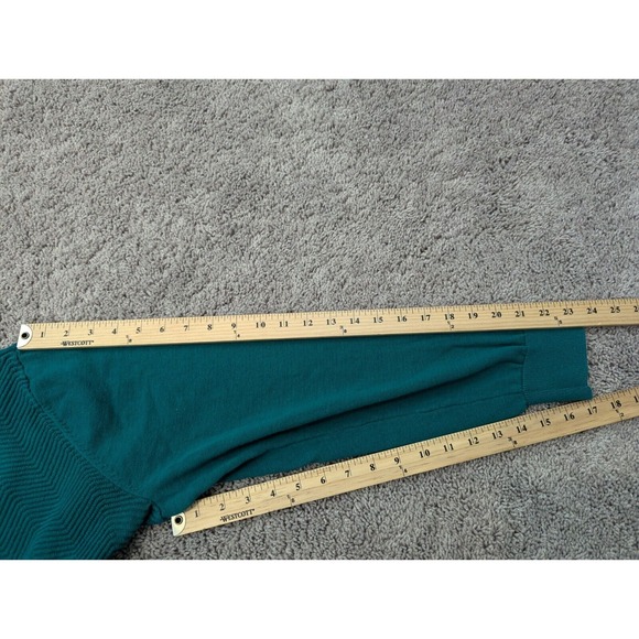 Jack Nicklaus Sweater Mens Extra Large 1/4 Zip Mock Pullover Green‎ Golf - Picture 5 of 10